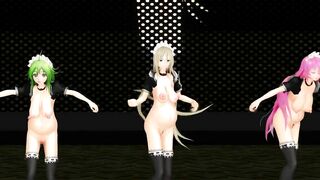 【MMD】Undead enemies of Vocaloids【R-18】