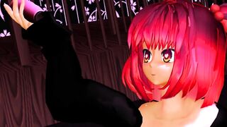 【MMD】Onozuka Komachi - Paradise Jodo【R-18】