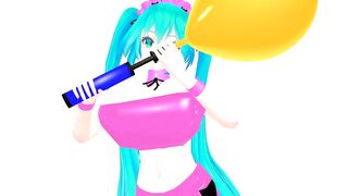 Imbapovi - Miku make Breasts Expansion AGAIN! (H-Pump Special)