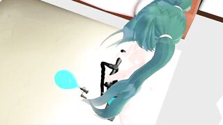 Imbapovi - Miku Pump and Sit to Balloon