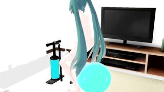 Imbapovi - Miku Pump and Sit to Balloon