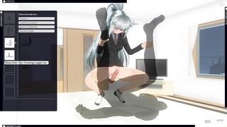 3D HENTAI Fucked in her Room