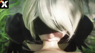 [RFF#99] HENTAI 2B BLOWJOB