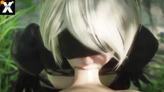 [RFF#99] HENTAI 2B BLOWJOB