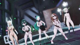 Mmd R18 Toga Mirko Tsuyu Ochaco Ragdoll Slut Angel Bitch will Drain your Balls 3d Hentai Sex Dance