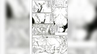 Naruto X Tsunade Hentai Debauchery of a Mature Honeypot Princess