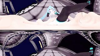 VR 360 Video Anime Hatsune Miku Side Position