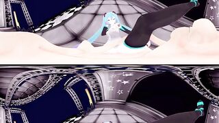 VR 360 Video Anime Hatsune Miku Side Position