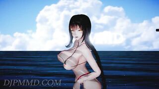 MMD R18 Kangxi - Lips & Hip - Nebula Beach 1289