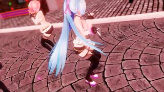 R15 Cute Candy Girls with Sexy Move 3d Hentai