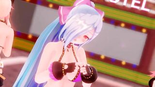 R15 Cute Candy Girls with Sexy Move 3d Hentai