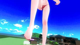 (Sound) MMD Giantess Growth - Pool Remix