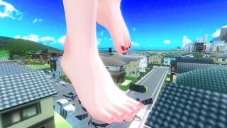 (Sound) MMD Giantess Growth - Pool Remix