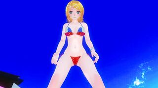 (Sound) MMD Giantess Growth - Pool Remix