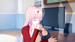 [darling in the Franxx] zero two (3d Hentai)