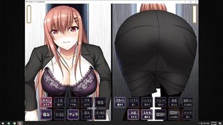 Hentai Gameパンストの似合う美人