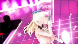 Mmd R18 Juujunyoukan Atago become Vacuum Dick Cleaner 3d Hentai