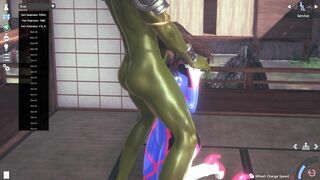 Monster Fucks many Girls - SM Maid, Busty Kimono Girl, D.va, FF13 Club Girl, Asian Succubus