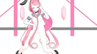 【MMD】Cosplay Efu-sans Donut Hall (Awakening)【R-18】