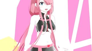 【MMD】Cosplay Efu-sans Suimaji (Porori)【R-18】