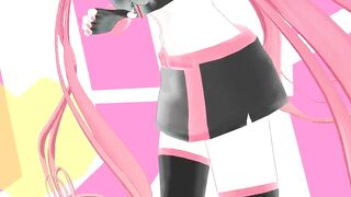 【MMD】Cosplay Efu-sans Suimaji (Porori)【R-18】