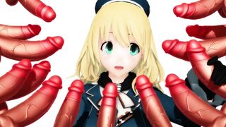 【MMD】Atago【R-18】