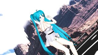 【MMD】No Life Queen [HC type Miku dress]【R-18】