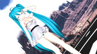 【MMD】No Life Queen [HC type Miku dress]【R-18】