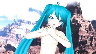 【MMD】No Life Queen [HC type Miku dress]【R-18】