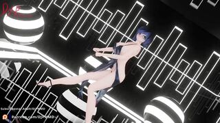 Genshin Yelan no Panties GunShot Blender MD MMD 1497