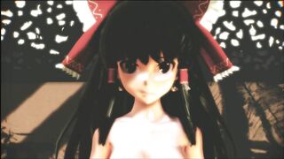 【MMD】Reimu Reimu Angelite【1080p 60fps】【R-18】