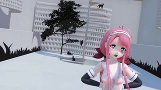 【MMD】Kawakaze - Galaxias!【R-18】