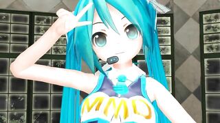 【SEX-MMD】Miku is a kitten【R-18】