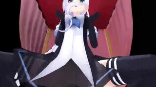 【SEX-MMD】Umikaze Cowgirl【No sound】【R-18】