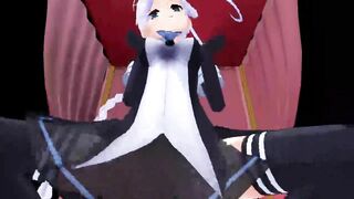 【SEX-MMD】Umikaze Cowgirl【No sound】【R-18】