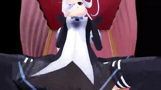 【SEX-MMD】Umikaze Cowgirl【No sound】【R-18】