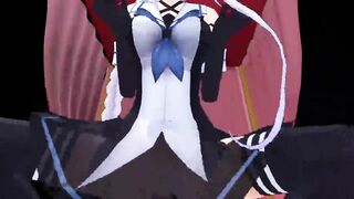 【SEX-MMD】Umikaze Cowgirl【No sound】【R-18】