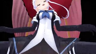 【SEX-MMD】Umikaze Cowgirl【No sound】【R-18】