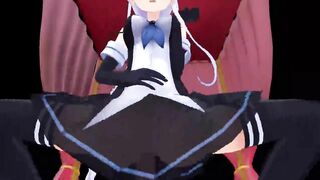 【SEX-MMD】Umikaze Cowgirl【No sound】【R-18】