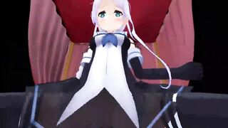 【SEX-MMD】Umikaze Cowgirl【No sound】【R-18】