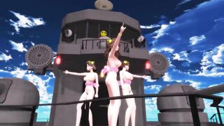 【MMD】Kongo 3 - BREEZE【1080p 60fps】【R-18】