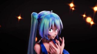 mmd r18 Festival costume Miku san to Tougen Renka ray 3d hentai