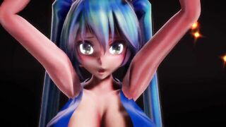 mmd r18 Festival costume Miku san to Tougen Renka ray 3d hentai