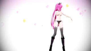 【MMD】(Back) Cat Luka Girls【R-18】