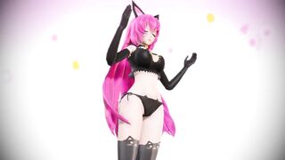 【MMD】(Back) Cat Luka Girls【R-18】