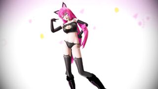 【MMD】(Back) Cat Luka Girls【R-18】