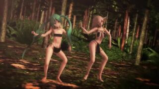 mmd r18 Tribe Api Miku Tribe Serious SHAKE iT OFF 3d hentai