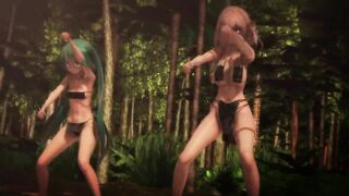 mmd r18 Tribe Api Miku Tribe Serious SHAKE iT OFF 3d hentai