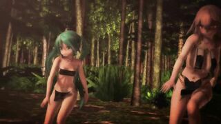 mmd r18 Tribe Api Miku Tribe Serious SHAKE iT OFF 3d hentai