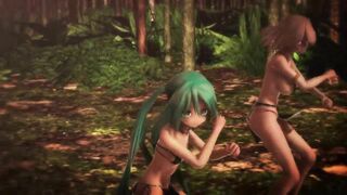 mmd r18 Tribe Api Miku Tribe Serious SHAKE iT OFF 3d hentai